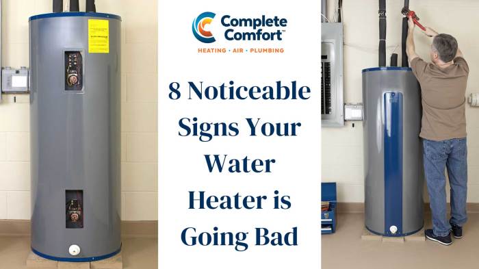 9 Signs Your Water Heater Is Failing